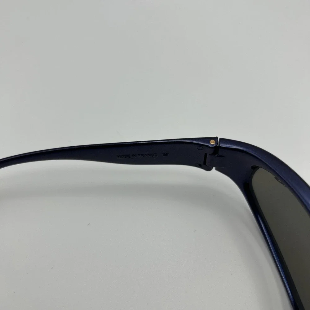 Vintage Bolle Orvet Purple Oval Sunglasses FRAMES ONLY France 90's Retro